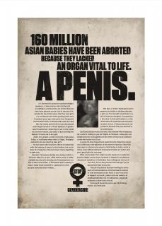 Stop The Gendercide: 4)	160 million